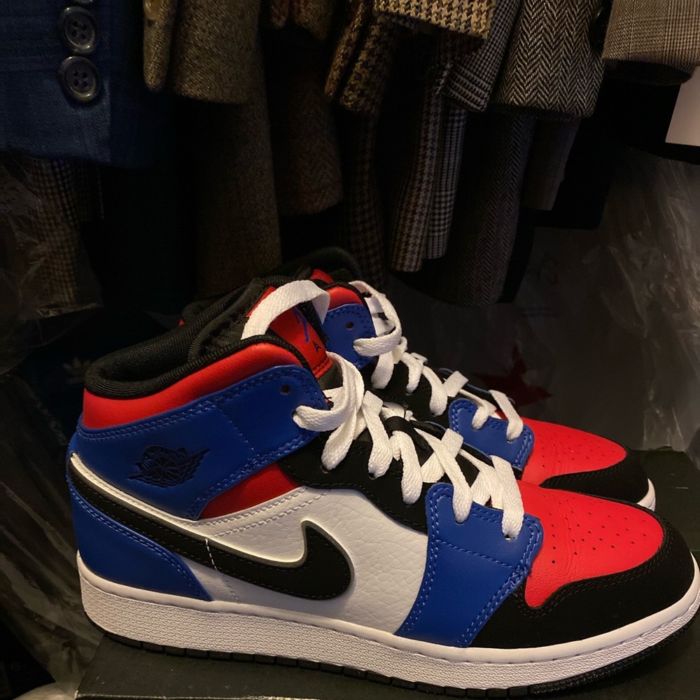 Nike OG HIGH TOP (Red Black Blue White)